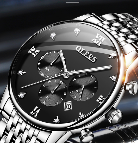 Reloj Cronógrafo Multifunción con Luz Nocturna y Resistencia al Agua - Image 11
