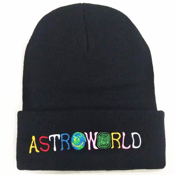 Gorro Tejido Acrílico con Bordado de Letras para Hombre y Mujer