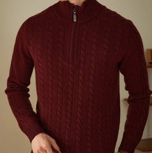 Suéter de Lana Pura Retorcida