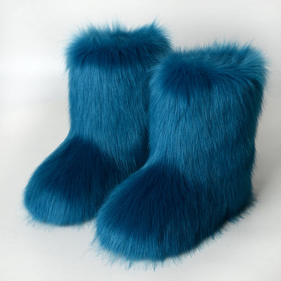 Botas de Nieve para Mujer con Forro Térmico y Diseño Elegante - Image 5