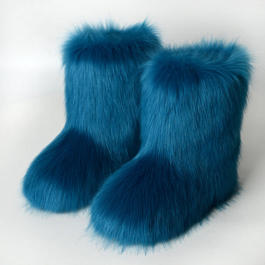 Botas de Nieve para Mujer con Forro Térmico y Diseño Elegante - Image 5