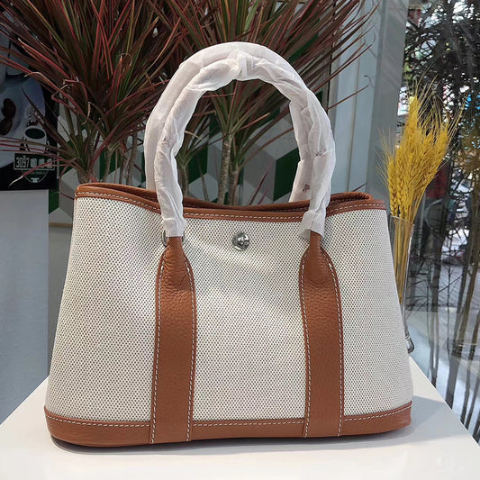 Bolsa Tote de Lona Versátil - Bandolera Crossbody para Compras y Viajes