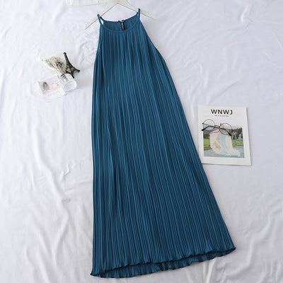 Vestido Falda Halter Sin Mangas Temperament - Image 12