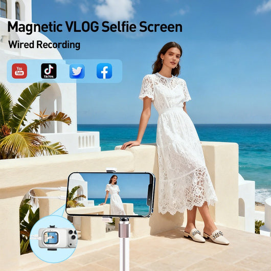 Dispositivo de Transmisión en Vivo para Selfies - Espejo de Pantalla Portátil - Image 2