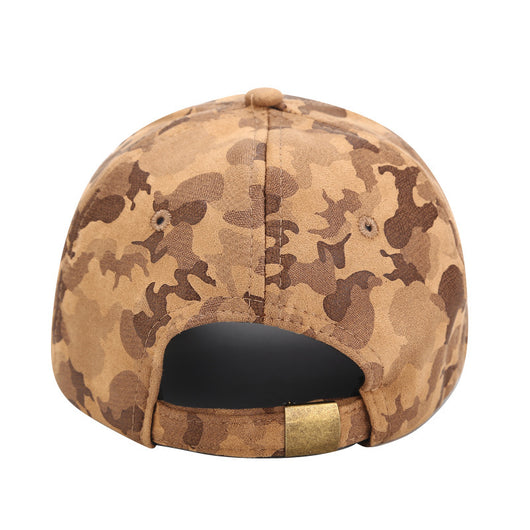 Gorra de Béisbol Camuflaje en Ante - Diseño Minimalista - Image 15