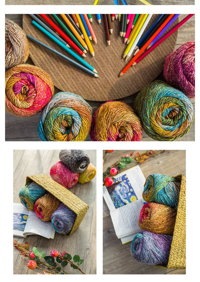 Hilo Teñido por Segmentos 100g - Colores Degradados - Image 13