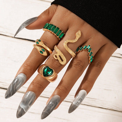 Anillo de Gema Negra - Diseño de Personalidad Contemporáneo - Image 9