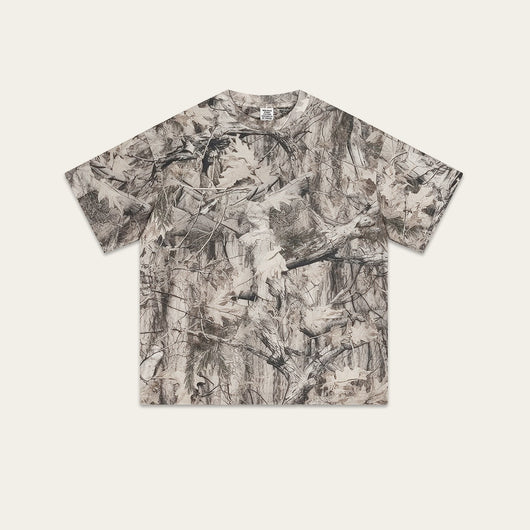 Playera Camuflaje Holgada con Hombros Caídos - Image 4