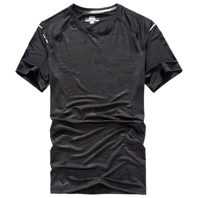 Camiseta Deportiva Hombre Suelta Secado Rápido Alta Elasticidad - Image 8