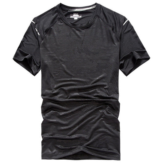 Camiseta Deportiva Hombre Suelta Secado Rápido Alta Elasticidad - Image 8