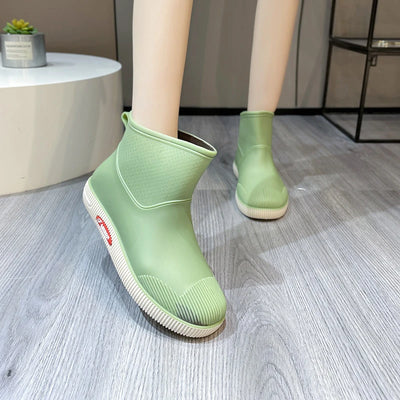 Botas Impermeables Cortas para Mujer - Estilo Moderno y Funcional - Image 24