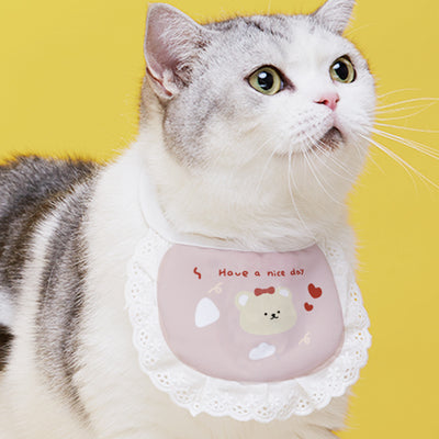 Babero Collar Toalla Saliva para Gatos - Accesorios Felinos Adorables - Image 23