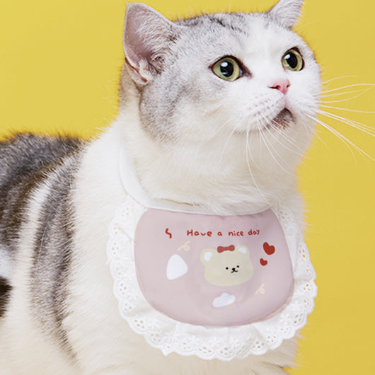 Babero Collar Toalla Saliva para Gatos - Accesorios Felinos Adorables - Image 23