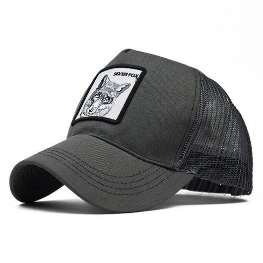 Gorra de Béisbol con Bordado de Animales y Red Trasera - Image 20