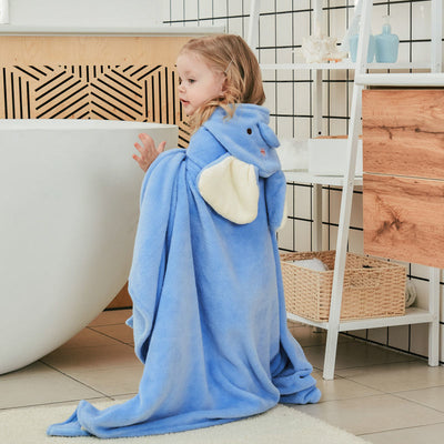 Bata Toalla Envolvente Absorbente para Niños y Niñas