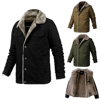 Abrigo Cálido Casual Coreano para Hombre - Importación - Image 9