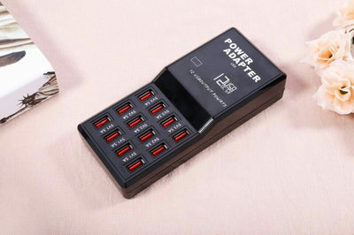 Cargador Inteligente USB de 12 Puertos para Móviles - Image 5