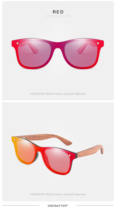 Gafas de Sol Polarizadas Arcoíris en Madera - Image 15
