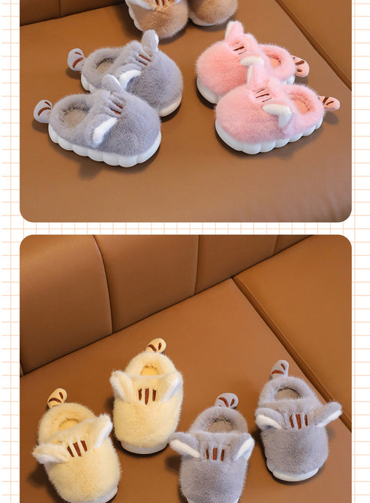 Pantuflas de Algodón para Niños con Diseño de Gatito - Cálidas y Acogedoras - Image 12