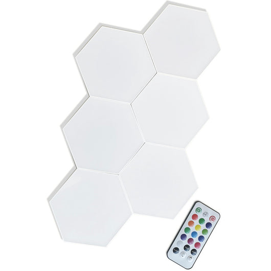 Lámpara de Pared Modular Helios Touch con Paneles de Panal Ajustables - Image 14