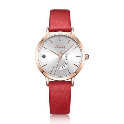 Reloj de Pulsera Multifuncional con Calendario y Carita Sonriente para Mujer - Image 13