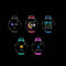 Pulsera Inteligente con Pantalla Color - Monitor de Pasos y Actividad Física