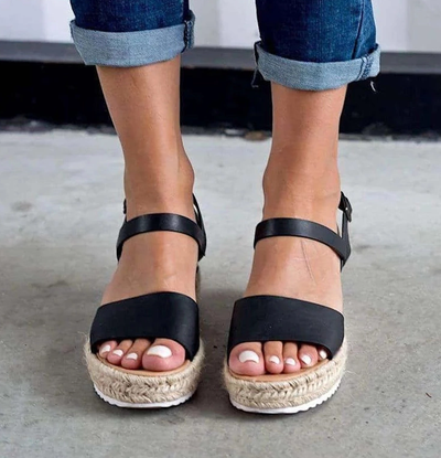 Sandalias de Tacón con Suela de Cáñamo - Image 16