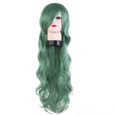 Peluca Cosplay Rizada 80CM - Cabello Largo Voluminoso - Image 6