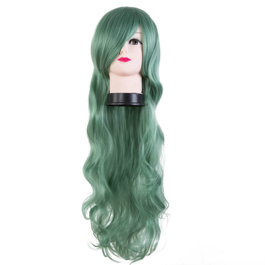 Peluca Cosplay Rizada 80CM - Cabello Largo Voluminoso - Image 6