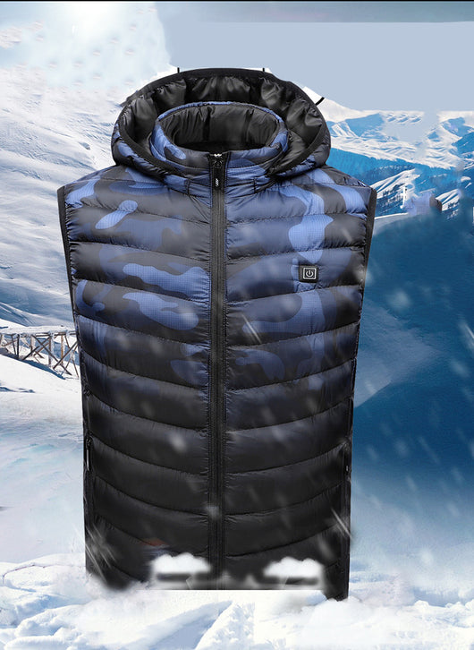 Chaqueta de Camuflaje con Forro Polar para Hombre - Otoño e Invierno