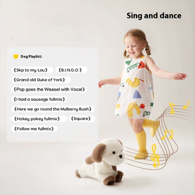 Perro Mascota Eléctrica de Peluche para Niños con Simulación Realista - Image 3