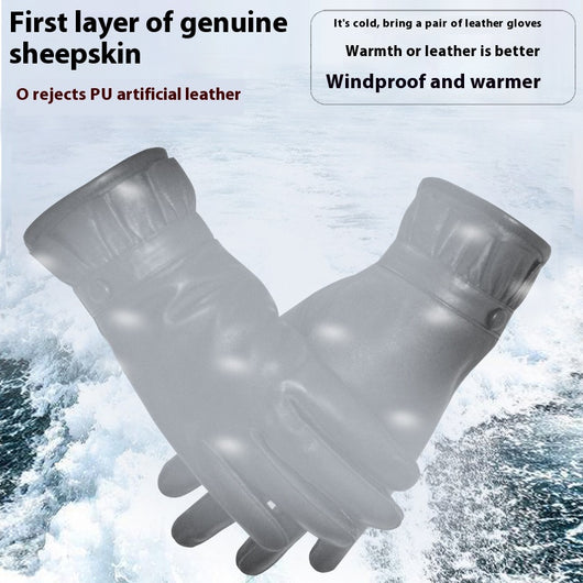 Guantes de Cuero para Mujer Invierno - Forro Polar, Impermeables y Táctiles - Image 17