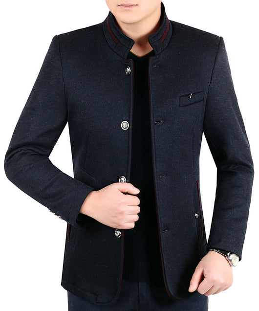 Chaqueta de Lana Premium para Hombre - Estilo Ejecutivo Otoño Invierno - Image 8