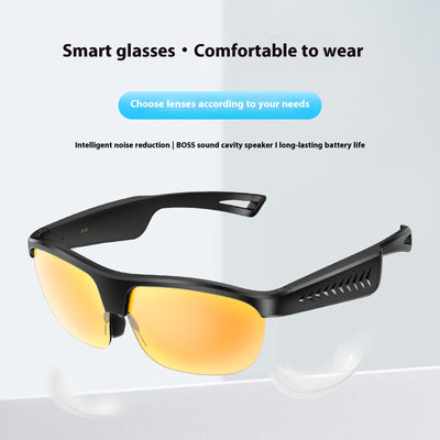 Gafas Inteligentes Deportivas con Espejo Desmontable y Llamadas por IA
