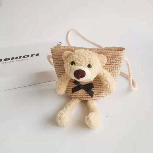 Bolsa Diagonal Mini Osito Decorativo con Correa Cruzada - Image 10