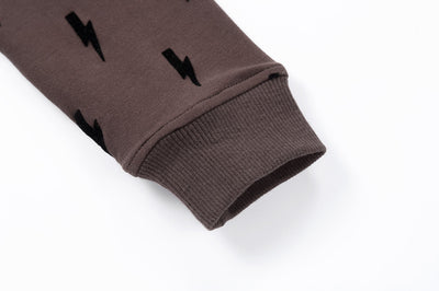 Sudadera Infantil Otoño Invierno Algodón Terciopelo Color Café - Image 16