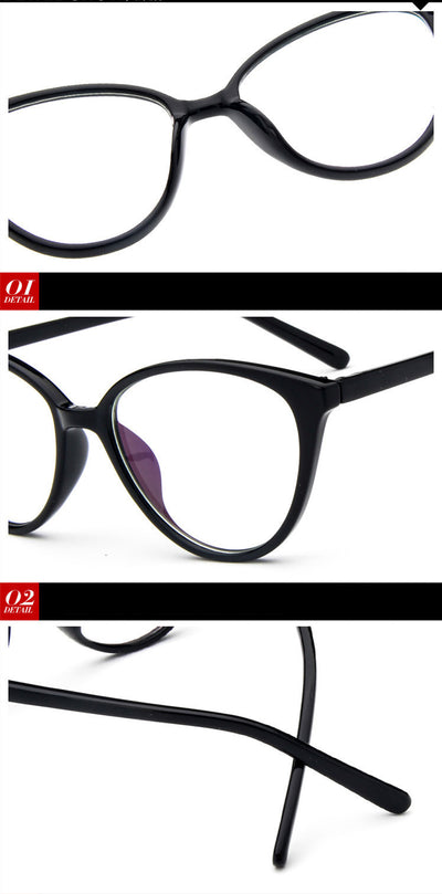 Gafas de Moda Estilo Universitario con Lentes Planos para Miopía - Image 21