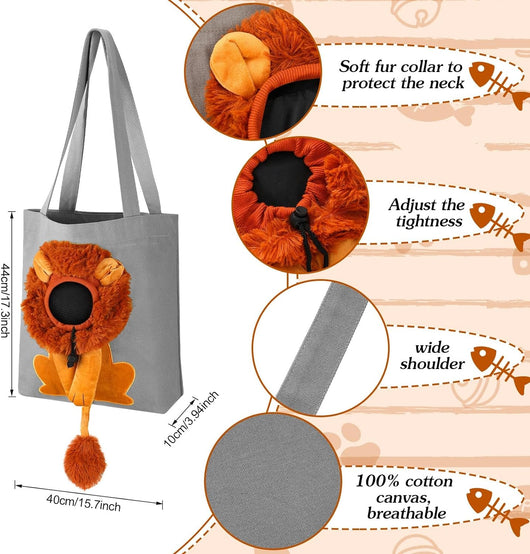 Bolsa Transportadora Práctica para Mascotas Pequeñas - Image 4