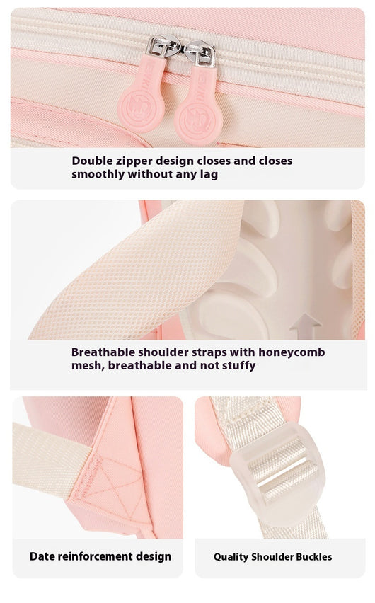 Mochila Escolar Ergonómica de Protección Espinal con Múltiples Compartimentos - Image 20