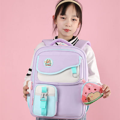 Mochila Ligera de Gran Capacidad con Diseño Moderno
