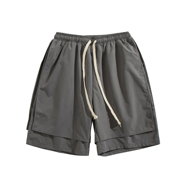 Pantalones de Playa Sueltos y Casuales de Cinco Puntos para Hombre - Image 6