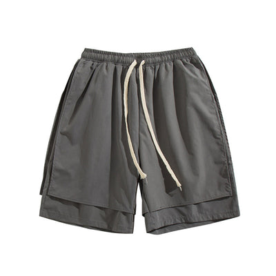 Pantalones de Playa Sueltos y Casuales de Cinco Puntos para Hombre - Image 6