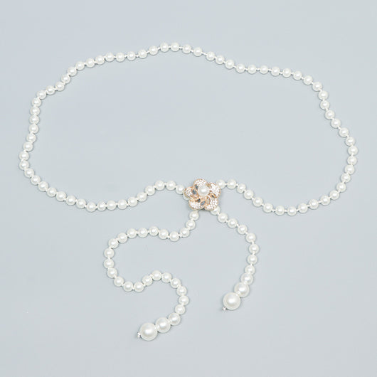 Cinturón de Cadena de Perlas para Mujer - Accesorio Elegante - Image 4