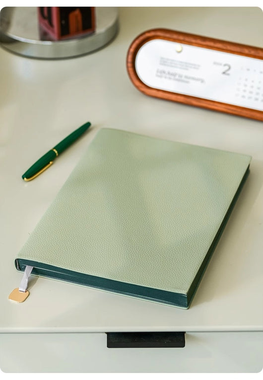Cuaderno de Cuero Suave con Patrón Litchi - Image 44