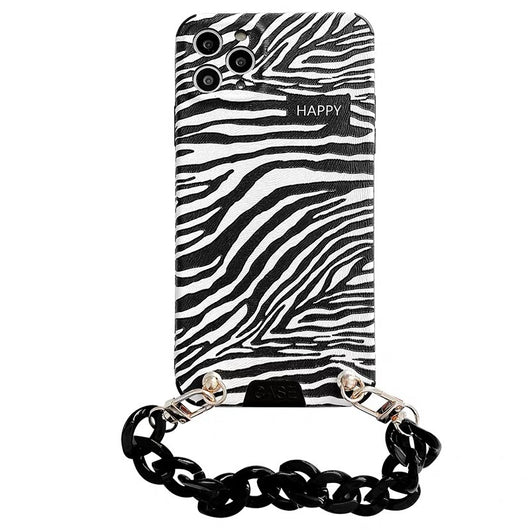 Funda para Celular Xsmax con Correa de Pulsera y Estampado de Leopardo - Image 8
