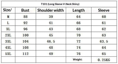 Playera Base V-Neck Brillante de Manga Larga para Hombre - Image 6