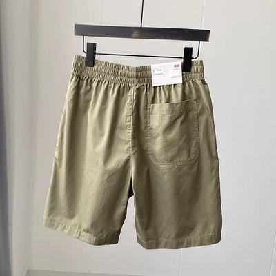 Pantalones Cortos Casuales de Algodón Puro con Cintura Elástica para Hombre - Image 35