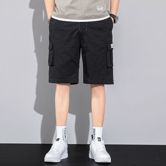 Pantalones Cortos Overol Hombre Estilo Verano - Diseño Suelto Trendy - Image 13