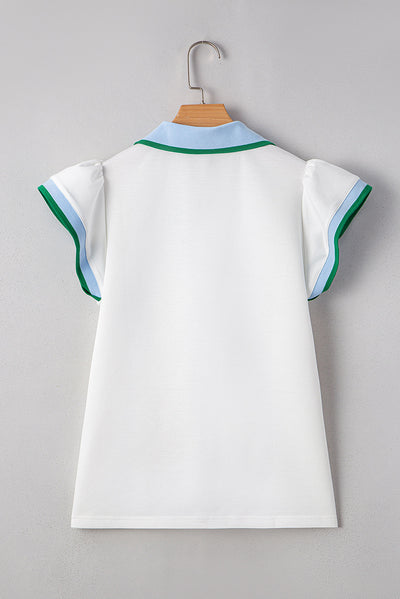 Suéter Cuello Alto con Costuras Multicolor - Image 17