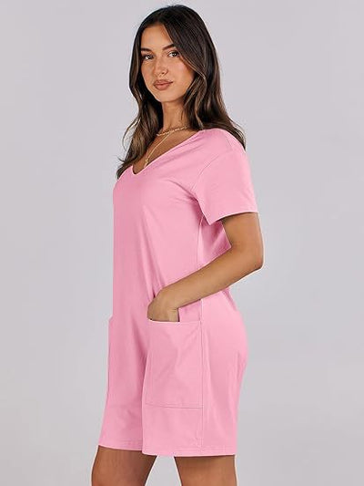 Jumpsuit Casual sin Mangas para Mujer - Diseño Fresco con Cinturón y Bolsillos - Image 18